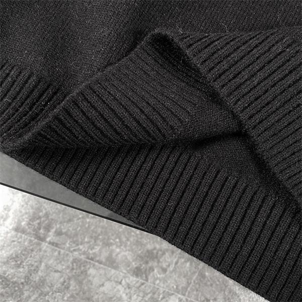 ホワイト 存在感 ゆったり トレンド 注目 ポロ AMI PARIS アミ パリス コピー ニット