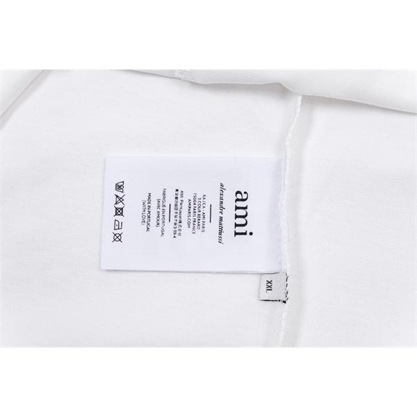 しっかり生地 ブラック ストリート 着回し スウェット AMI PARIS アミ パリス コピー