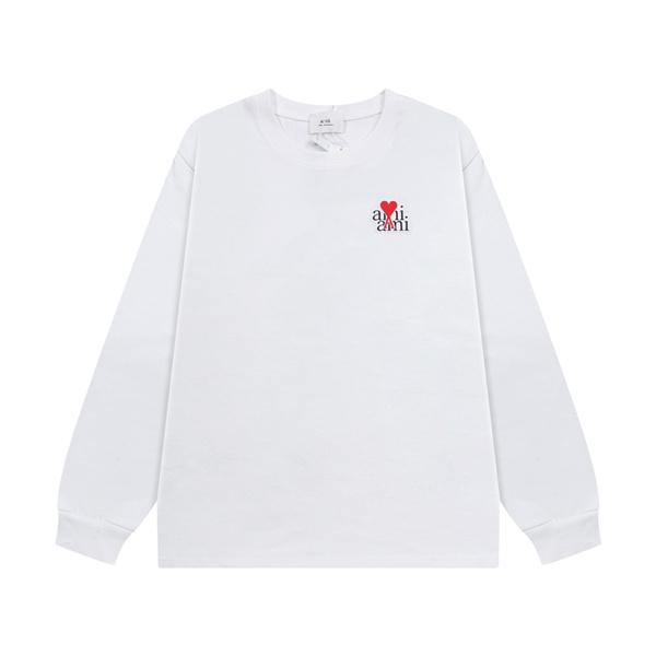 秋冬 しっかり 洗練 着回し重視 定番 AMI PARIS アミ パリス コピー スウェット