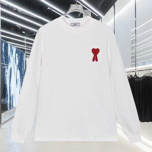 ポイント 万能 シルエット 定番 上品 スウェット AMI PARIS アミ パリス コピー