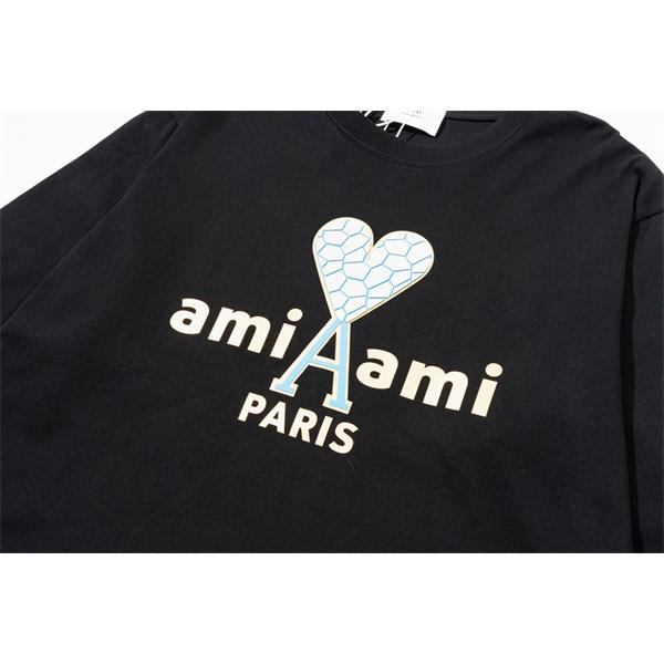 AMI PARIS アミ パリス コピー ホワイトカラー フレンチムード  大人カジュアル ロングスリーブ