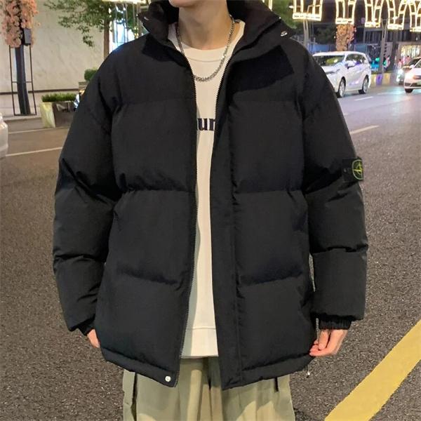 STONE ISLAND ストーンアイランド コピー 秋冬 高保温 ブラウン トレンド 防寒 ダウンジャケット