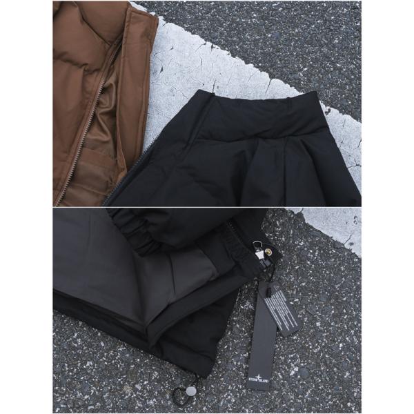 STONE ISLAND ストーンアイランド コピー 秋冬 高保温 ブラウン トレンド 防寒 ダウンジャケット