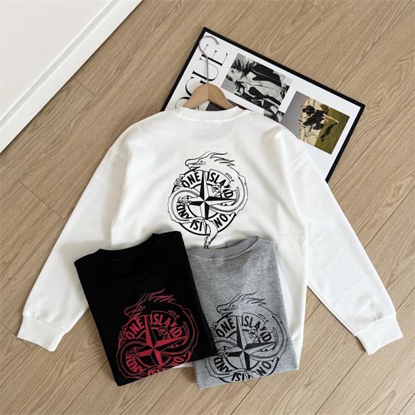 2025秋冬必須アイテム 厚手コットン 存在感アップ パーカー STONE ISLAND ストーンアイランド コピー