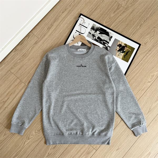 2025秋冬必須アイテム 厚手コットン 存在感アップ パーカー STONE ISLAND ストーンアイランド コピー