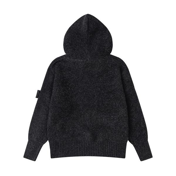 STONE ISLAND ストーンアイランド コピー 2025秋冬必須アイテム ニット 落ち着き 売れ筋 フードニット