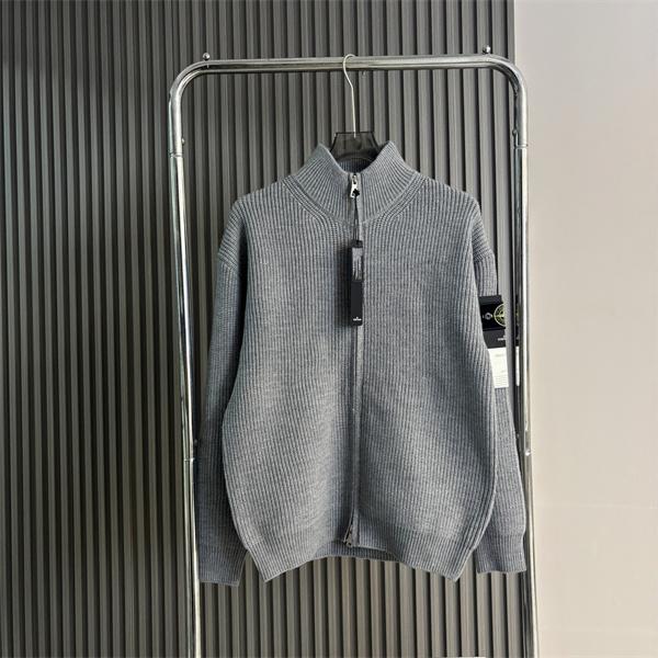 2025秋冬必須 着回し万能 ジップアップ ニット おすすめ STONE ISLAND ストーンアイランド コピー