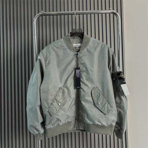 秋冬 中綿入り マットカラー ヴィンテージ STONE ISLAND ストーンアイランド コピー ジャケット