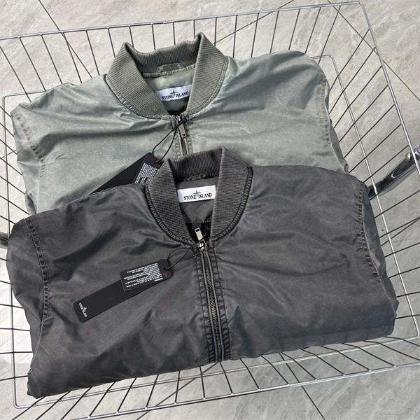 秋冬 中綿入り マットカラー ヴィンテージ STONE ISLAND ストーンアイランド コピー ジャケット