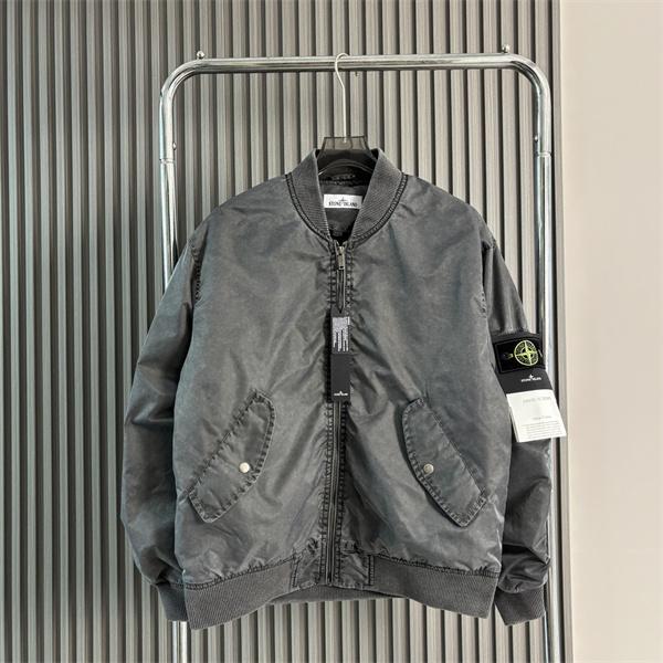 秋冬 中綿入り マットカラー ヴィンテージ STONE ISLAND ストーンアイランド コピー ジャケット
