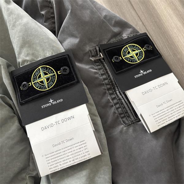 秋冬 中綿入り マットカラー ヴィンテージ STONE ISLAND ストーンアイランド コピー ジャケット