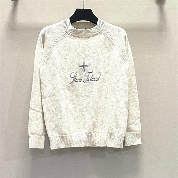 STONE ISLAND ストーンアイランド コピー 2025秋冬 上品ロゴ刺繍 軽い 着心地 長く使える ニット