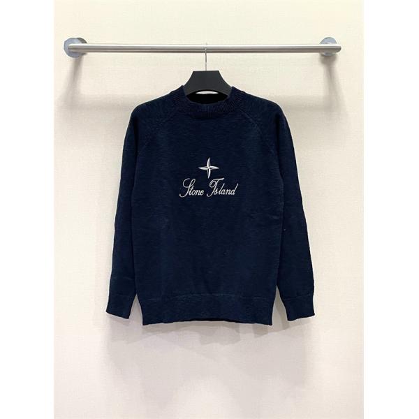 STONE ISLAND ストーンアイランド コピー 2025秋冬 上品ロゴ刺繍 軽い 着心地 長く使える ニット