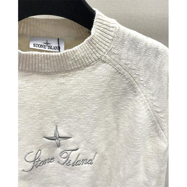 STONE ISLAND ストーンアイランド コピー 2025秋冬 上品ロゴ刺繍 軽い 着心地 長く使える ニット