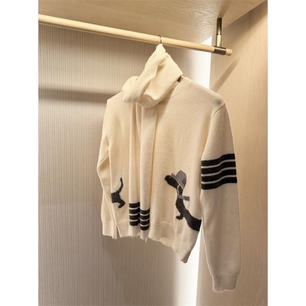 2点セットセーター+マフラー♥トムブラウンコピー♥THOM BROWNE人気2026新作