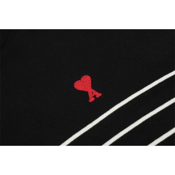 2025秋冬 フレンチ カジュアル セーター ユニセックス AMI PARIS アミ パリス スーパーコピー