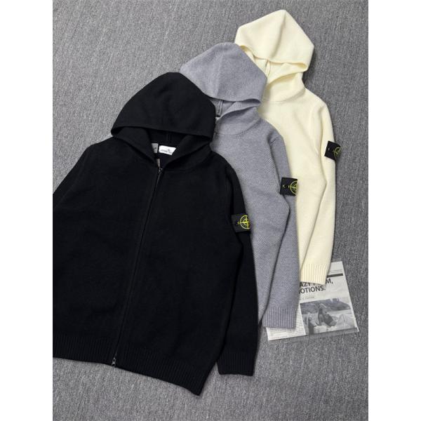 2025秋冬対応 プレミアム品質 上質素材 STONE ISLAND ストーンアイランド 偽物 パーカー 