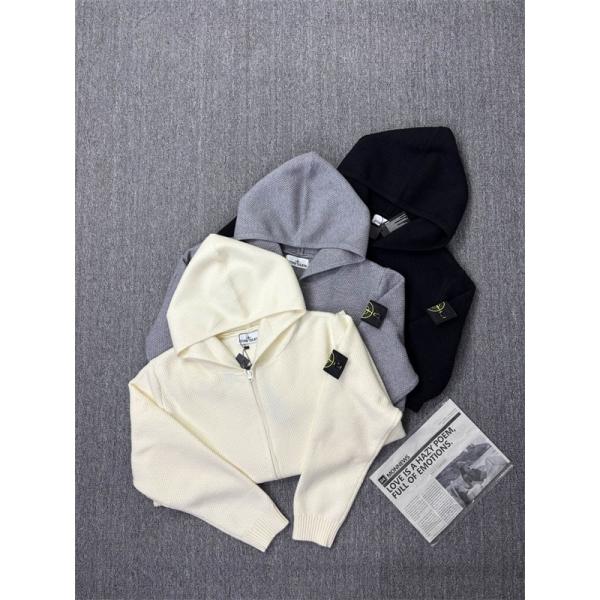 2025秋冬対応 プレミアム品質 上質素材 STONE ISLAND ストーンアイランド 偽物 パーカー 