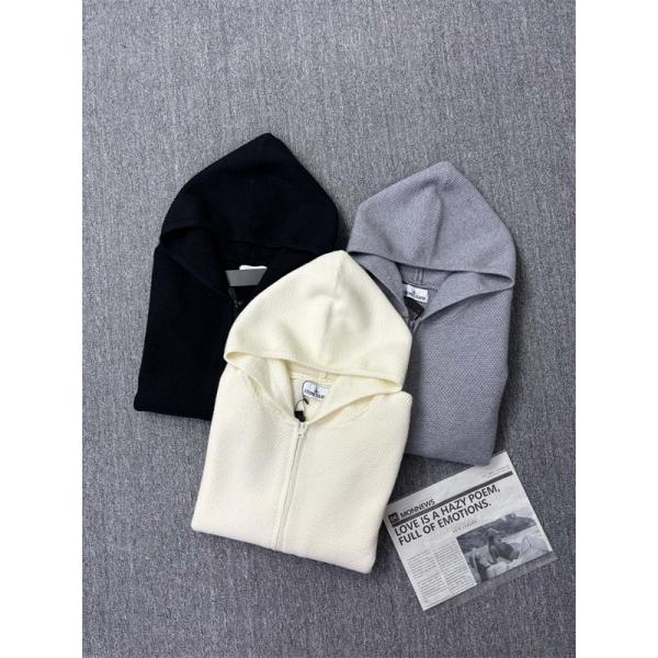 2025秋冬対応 プレミアム品質 上質素材 STONE ISLAND ストーンアイランド 偽物 パーカー 