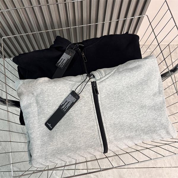 STONE ISLAND ストーンアイランド コピー 秋冬定番 人気爆発 上質コットン ジップアップ パーカー