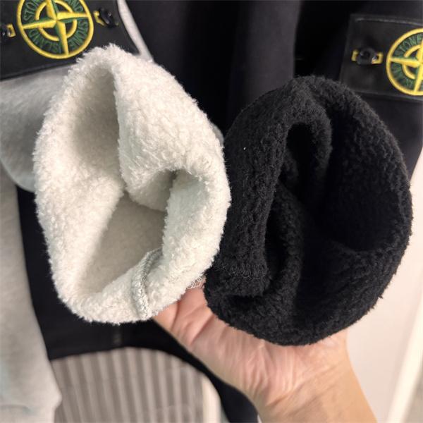  STONE ISLAND ストーンアイランド コピー 秋冬定番 人気爆発 上質コットン ジップアップ パーカー