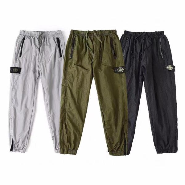 2025秋冬準備 防寒仕様 ナイロン STONE ISLAND ストーンアイランド コピー ジョガーパンツ 