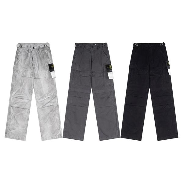 STONE ISLAND ストーンアイランド スーパーコピー 秋冬コーデ 入手困難 上質素材 カーゴパンツ 