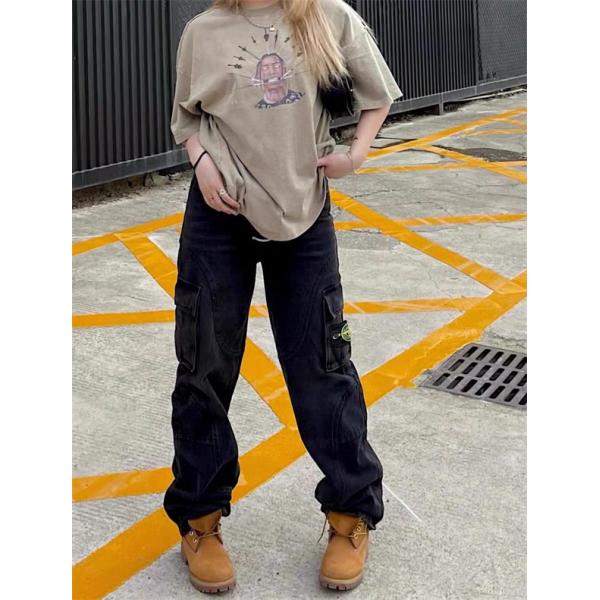 秋冬必須 本格派ストリート カーゴパンツ 上質コットン  STONE ISLAND ストーンアイランド コピー