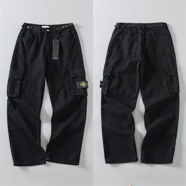 秋冬必須 本格派ストリート カーゴパンツ 上質コットン  STONE ISLAND ストーンアイランド コピー