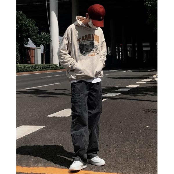 秋冬必須 本格派ストリート カーゴパンツ 上質コットン  STONE ISLAND ストーンアイランド コピー