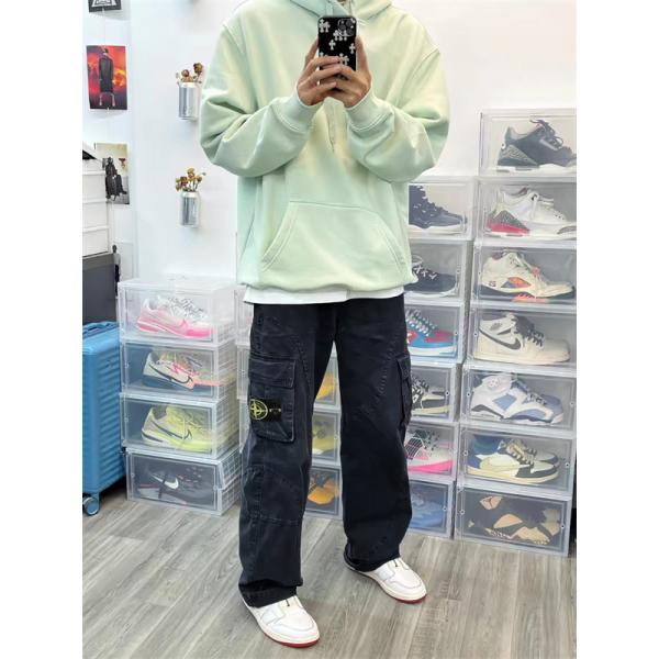 秋冬必須 本格派ストリート カーゴパンツ 上質コットン  STONE ISLAND ストーンアイランド コピー