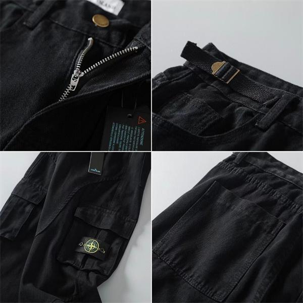 秋冬必須 本格派ストリート カーゴパンツ 上質コットン  STONE ISLAND ストーンアイランド コピー