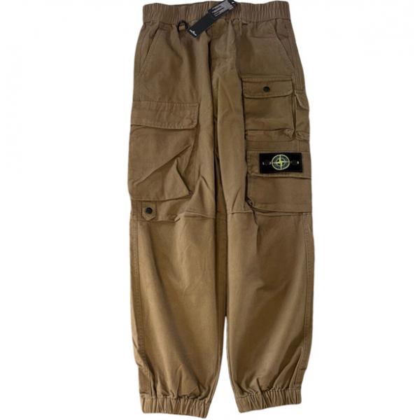 2025秋冬必須 パンツ 上質コットン 防寒仕様 定番4色 STONE ISLAND ストーンアイランド 偽物