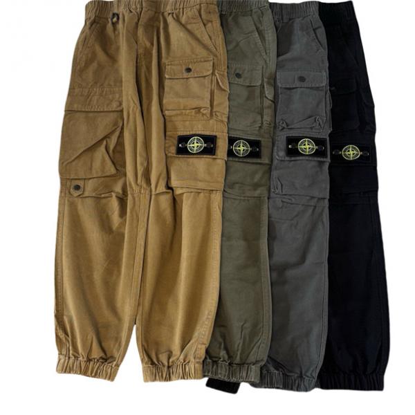 2025秋冬必須 パンツ 上質コットン 防寒仕様 定番4色 STONE ISLAND ストーンアイランド 偽物
