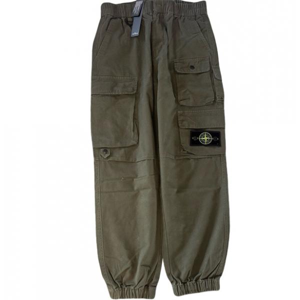 2025秋冬必須 パンツ 上質コットン 防寒仕様 定番4色 STONE ISLAND ストーンアイランド 偽物