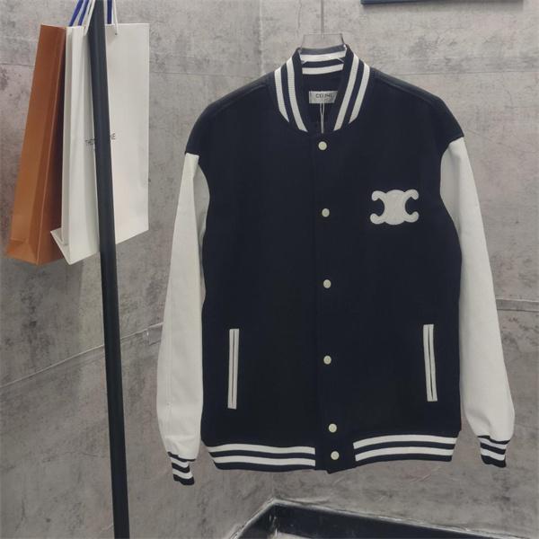 セリーヌ コピー 2025秋冬 CELINE トリオンフ ワッペン スタジャン 高級 主役アウター