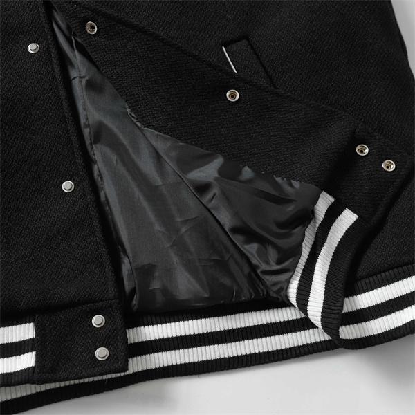 2025秋冬 CELINE セリーヌ コピー ブラック Cロゴ ジャケット ストリート 個性派