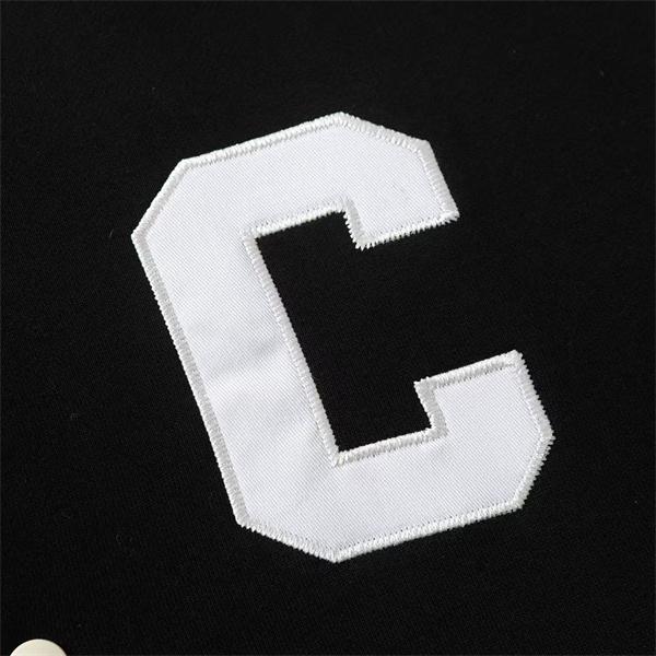 セリーヌ コピー 2025秋冬 CELINE ブラック×レッド ジャケット 存在感抜群 スポーティー 