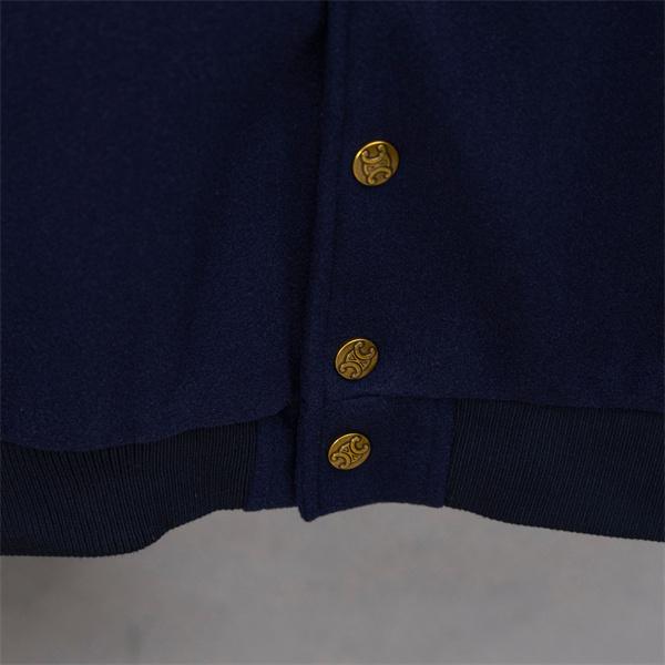2025秋冬 CELINE セリーヌ コピー ネイビー ジャケット クラシカル 気品漂う 個性派