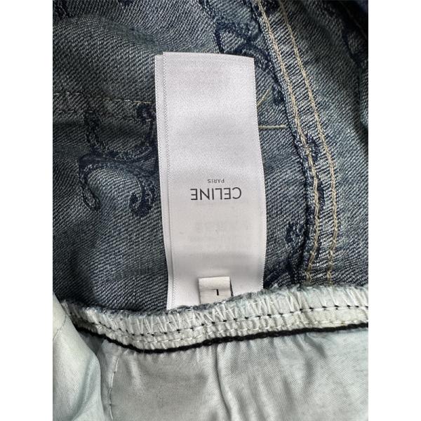 2025秋冬 セリーヌ コピー CELINE モノグラム デニムパンツ 注目度抜群 トレンド