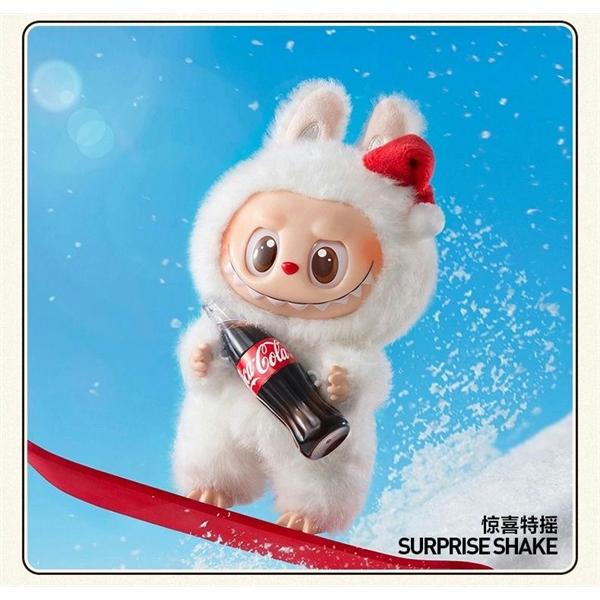 ポップマート 激安 LABUBU ラブブ × Coca-Cola コカ・コーラ コラボ ぬいぐるみ フィギュア ドール 可愛い インテリア