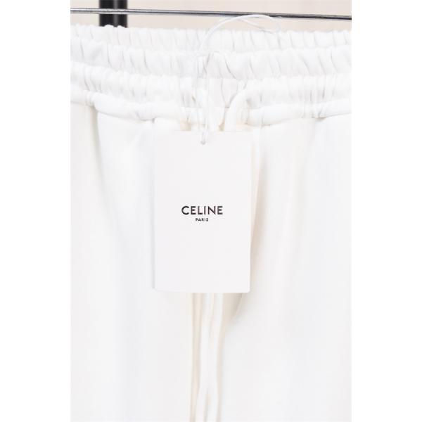 2025秋冬 CELINE ブラック スウェットパンツ 温か素材 実用性 セリーヌ コピー