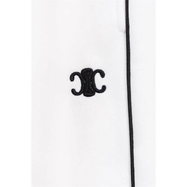 2025秋冬 CELINE ブラック スウェットパンツ 温か素材 実用性 セリーヌ コピー