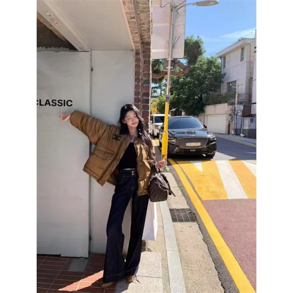 セリーヌ コピー 2025秋冬 CELINE ブラウン ダウンジャケット 人気 快適 