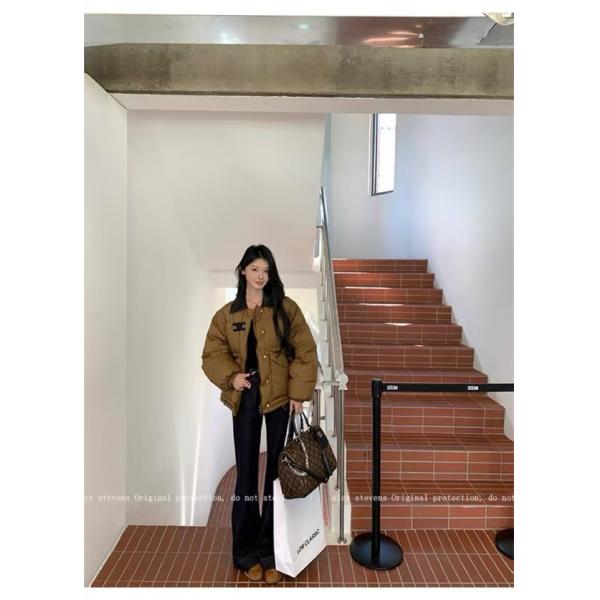 セリーヌ コピー 2025秋冬 CELINE ブラウン ダウンジャケット 人気 快適 