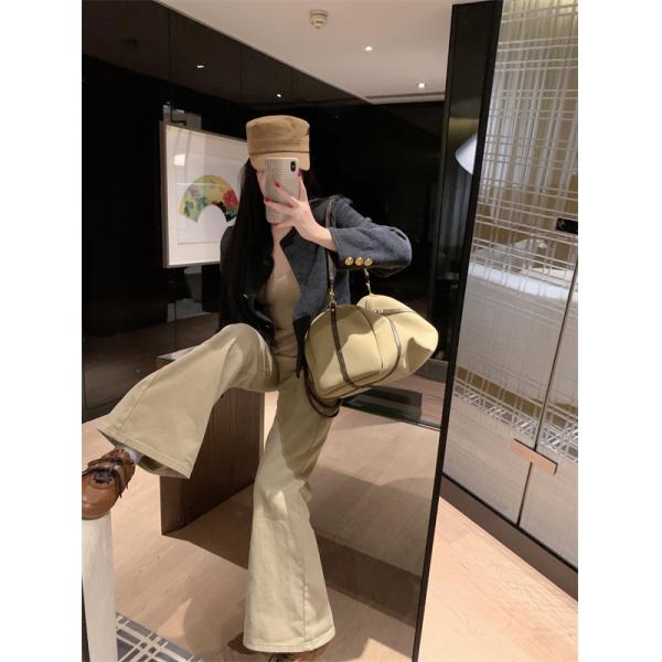 2025秋冬 CELINE チャコール セリーヌ コピー ジャケット 定番 上品仕立て