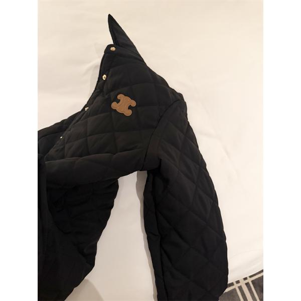 セリーヌ コピー 2026新作 CELINE ホワイト キルティングジャケット 新作 上質 お洒落