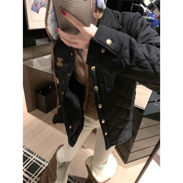 セリーヌ コピー 2026新作 CELINE ホワイト キルティングジャケット 新作 上質 お洒落