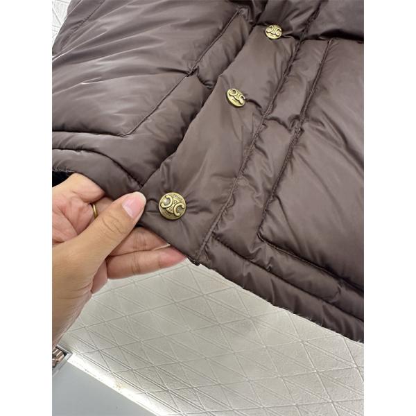 2026新作 CELINE ブラウン セリーヌ コピー ダウンベスト 定番 人気 実用性抜群
