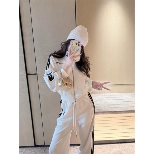 2026新作 CELINE ホワイト セットアップ トレンド 快適 着心地抜群 セリーヌ コピー